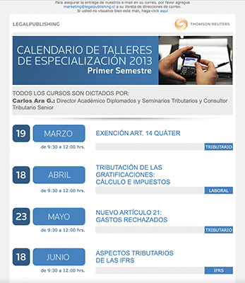 Newsletter comercial leolopez.cl