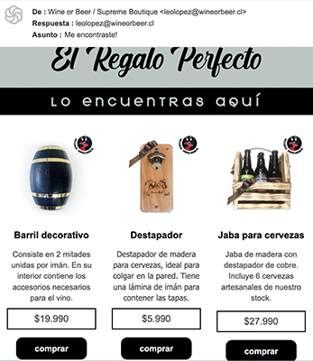 Newsletter comercial leolopez.cl